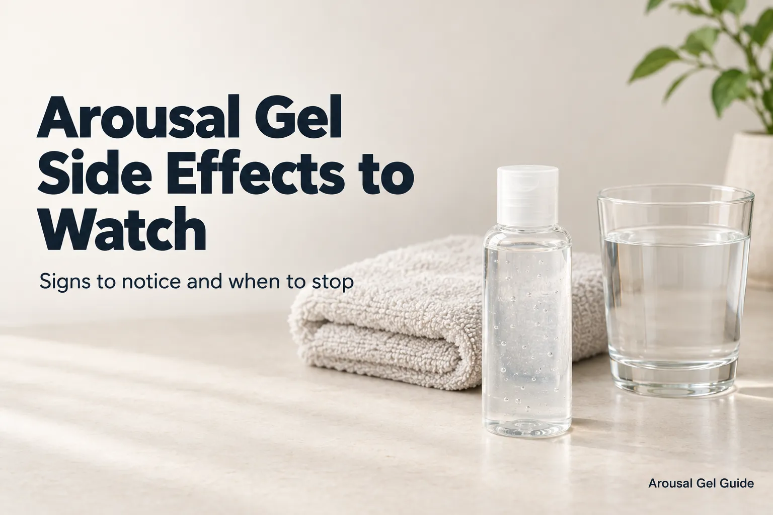 12 Arousal Gel Side Effects to Watch for and When to Stop